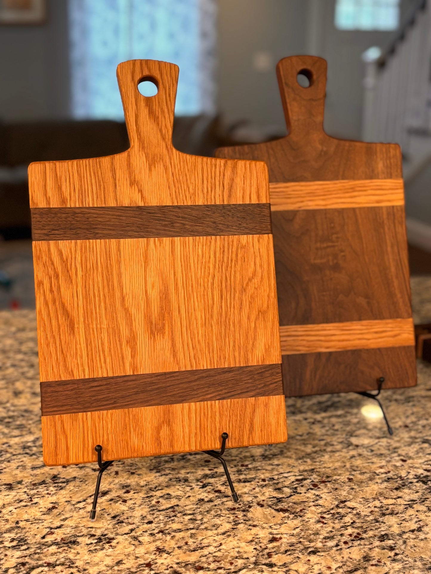 Walnut & Oak Artisan Cutting Board