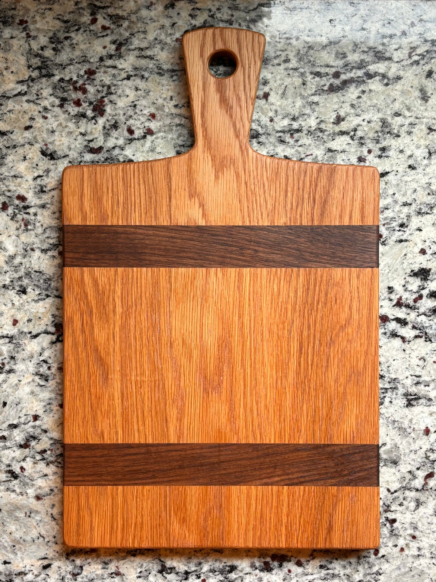 Walnut & Oak Artisan Cutting Board